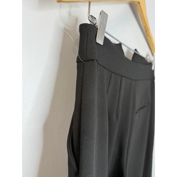 Maeve Anthropologie High-Waisted Wide-Leg Trousers Black Pant Sz 2 NWOT - Picture 10 of 15